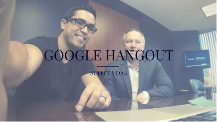 Google Hangout on Air with Scott Voak