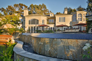 A French Chateau in Del Mar Country Club with Immaculate Living Spaces in Rancho Santa Fe, CA