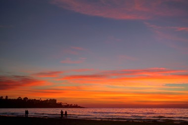 La Jolla Shores Sunset Pic